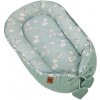 EKO Hniezdo pre bábätko VELVET Dogs Mint 90x60 cm