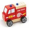 VIGA Drevené skladacie autíčko - Hasiči