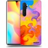Picasee silikónový čierny obal pre Xiaomi Mi Note 10 Lite - Bubbles