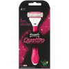 Wilkinson Sword Quattro For Women Strojček so 4 čepeľami