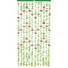 Červený/zelený záves do dverí 90x190 cm Roses – Maximex
