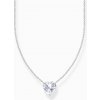 Thomas Sabo KE2211-051-14-L45V Silver necklace with white heart pendant