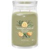 YANKEE CANDLE Signature, sklo, 2 knôty Sage & Citrus, 567 g