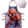 Javoli Detská pracovná zástera s čiapkou SPIDERMAN