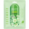 Jigott Cucumber Real Ampoule Mask Textílna pleťová maska Zelená uhorka 27 ml