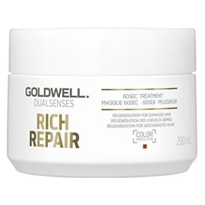 GOLDWELL Maska pre suché a poškodené vlasy Dualsenses Rich Repair (60Sec Treatment) (Objem 500 ml)