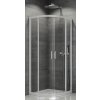 SanSwiss TOPR 50 080 01 07 Sprchový kout čtvrtkruhový 80×80 cm, matný elox/sklo