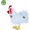 Plyšový kohút biely stojaci 33 cm ECO-FRIENDLY