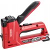 Pištoľ sponkovacia 4-funkčná, dĺžka spony 6-10mm/6-14mm, EXTOL PREMIUM 8851112