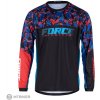 FORCE Reckless dres, čierna/červená/modrá XXL