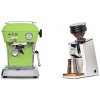 Ascaso Dream ONE, Fresh Pistachio + Eureka Mignon Zero 65 Speedy, CR white