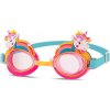 Spokey PLAYA Detské plavecké okuliare s nastaviteľným nosníkom, jednorožec