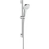Hansgrohe Croma Select E - Sprchová súprava Vario so sprchovou tyčou 65 cm, biela/chróm 26582400
