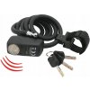 Aqbau zámok na bicykel s alarmom, 120 cm PRO+ - profesionálny