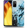 Picasee silikónový čierny obal pre Xiaomi Poco M3 Pro 5G - Organic blue