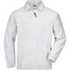 James & Nicholson Mikina JN 44 na zip, fleecová COT02004400105-white 2XL Bílá
