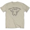 Paul McCartney tričko Wings Logo Natural M