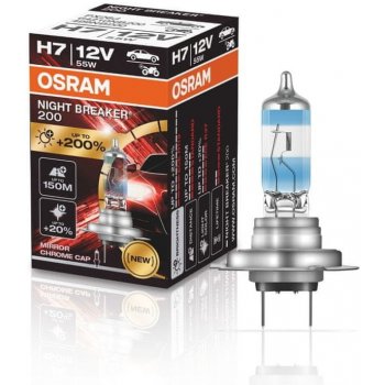 Osram Night Breaker 200 H7 PX26d 12V 55W