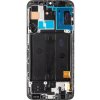 LCD display + dotyková doska + predný kryt pre Samsung Galaxy A40, black (Incell)