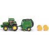 Siku John Deere s lisem na balíky 1:87