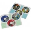 Hama 6-násobná obal zakladače na CD / DVD 6 CD / DVD / Blu-ray plast transparentná biela 10 ks (š x v x h) 238 x 1 x 295 mm 49835; 49835