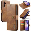 DG.MING 101939 DG.MING Peňaženkový obal 2v1 Samsung Galaxy A35 5G hnedý