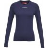 CCM Dámske tričko CCM Women's Long Sleeve Training Tee SR, Senior, L, tmavo modrá