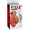 PDX Pick Your Pleasure - 2v1 vagína a zadok masturbátor (prirodný)