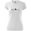 Ekg lokomotíva - Dámske Fantasy športové (dresovina) - XL ( Biela )