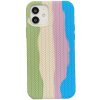 AppleKing silikónový kryt s vrkočovým vzorom pre iPhone 11 Pro - pastelový - možnosť vrátiť tovar ZADARMO do 30tich dní