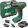 SKRUTKOVAČ EasyDrill 18V-38 BOSCH 1x2,0Ah + KUFOR