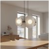 EMIBIG Luster na lanku ELEMENTI 4xG9/8W/230V sivá 1494/4 + záruka 3 roky zadarmo