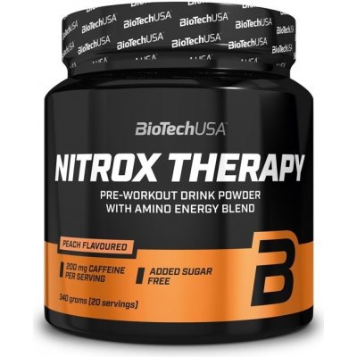 Biotech USA NitroX Therapy - 340 g - Broskyňa