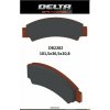 DELTA BRAKING BRZDOVÉ DOŠTIČKY KH726 CF MOTO C-FORCE 400/450/500/600 '17-21, Z-FORCE 950/1000 '18-21, U-FORCE 1000 '19-21 Predný L/P