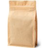 ZIP vrecko s plochým dnom 1500 ml, hnedé
