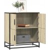 vidaXL Komoda dub sonoma 68x35x76 cm kompozitné drevo