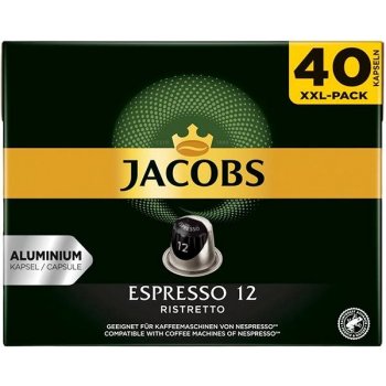 Jacobs Espresso Ristretto intenzita 12 40 ks kapsúl na Nespresso