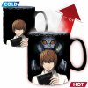Death Note Abysse Corp Kira and L Heat Change Šálka 460 ml