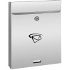Schránka poštová (305x250x60mm),vhod (20x240mm) max. formát listu: A4, leštená nerez /AISI304