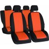 Autopoťahy Btn Citrus oranžové (velur-velur) Pok-ter