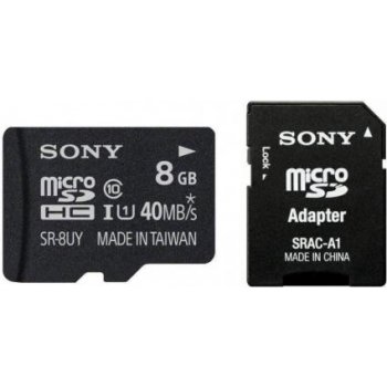 Sony microSDHC UHS-I 8GB SR8UYA