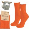 Bezšvové merino vlnené ponožky bez gumičky ponožky dámske Cerber 39/41