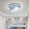LED stropná lampa pre dieťa kozmonaut s diaľkovým ovládaním, rôzne farby svetla