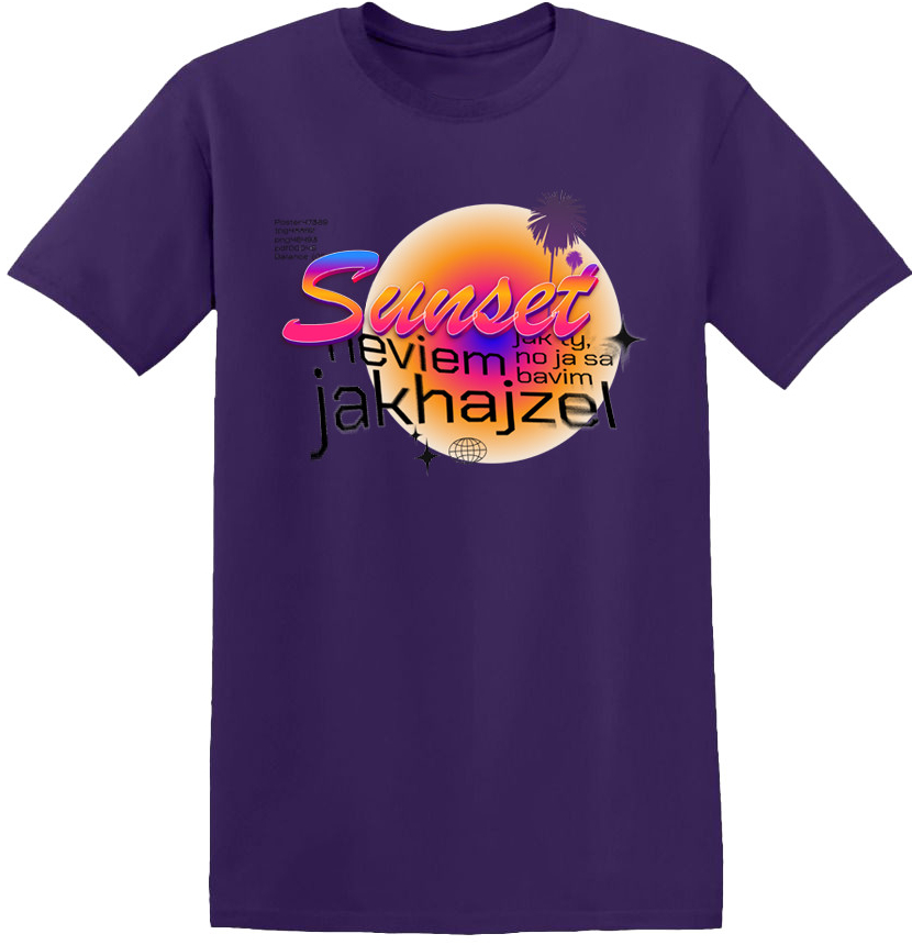 Separ tričko Sunset fialové od 25 € - Heureka.sk