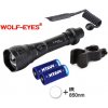 LED Baterka Wolf-Eyes X-Beam Biela + IR850 LED CR Set