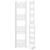 Kúpeľňový radiátor, teplovodný Granitan 336 W 30 x 120 mm, biely