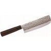 Nôž Sekiryu KATEI HAMMERED Nakiri 165mm [SRH200]