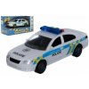 TEDDIES policajné auto na zotrvačník so zvukom a svetlom 15 cm