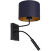 Luminex Nástenná lampa ARDEN 1xE27/60W+1xG9/8W/230V modrá LU3563 + záruka 3 roky zadarmo + záruka 3 roky zadarmo