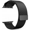 eses Milánsky ťah pre Apple Watch - Čierny, 42mm, 44mm, 45mm, 49mm